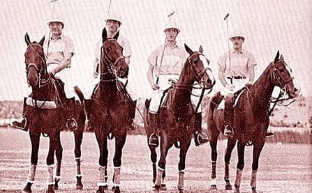 The Argentine polo team at the 1936 Olympic Games