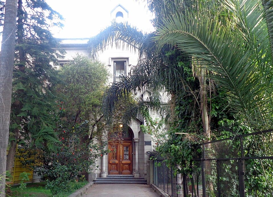 La iglesia de la Santa Cruz en San Cristóbal