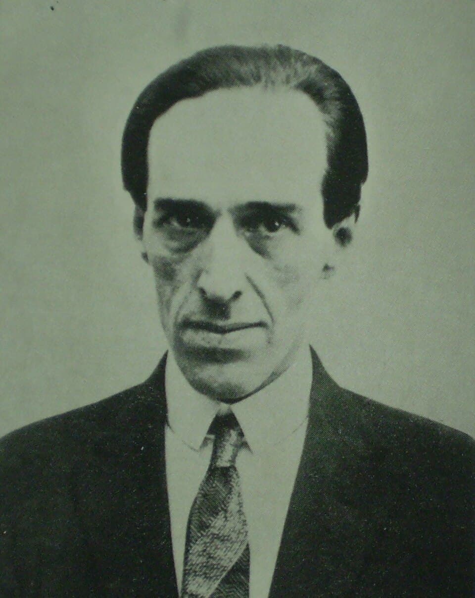 Una fotografía de Benito Lynch
