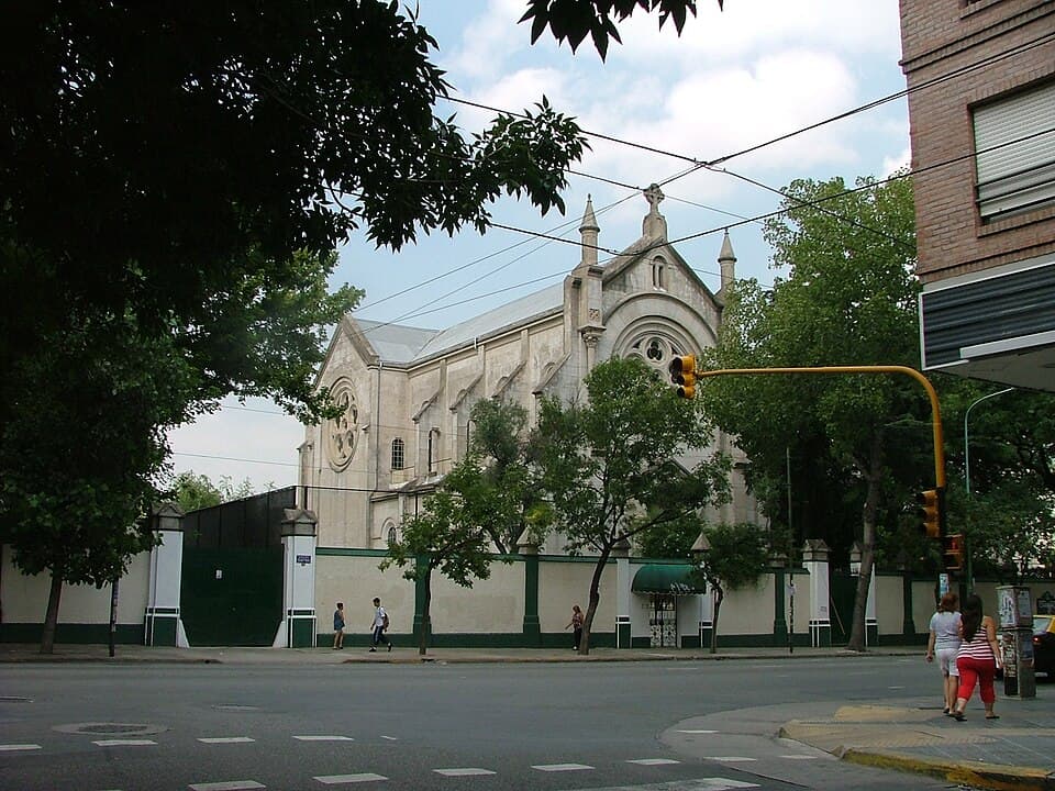 The church of Santa Brígida, Buenos Aires