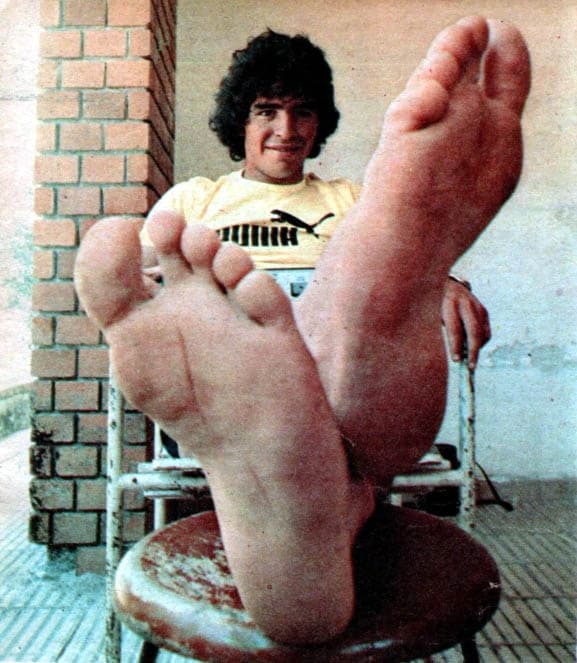 Diego Maradona in 1979
