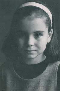 A childhood photograph of Gloria Kehoe