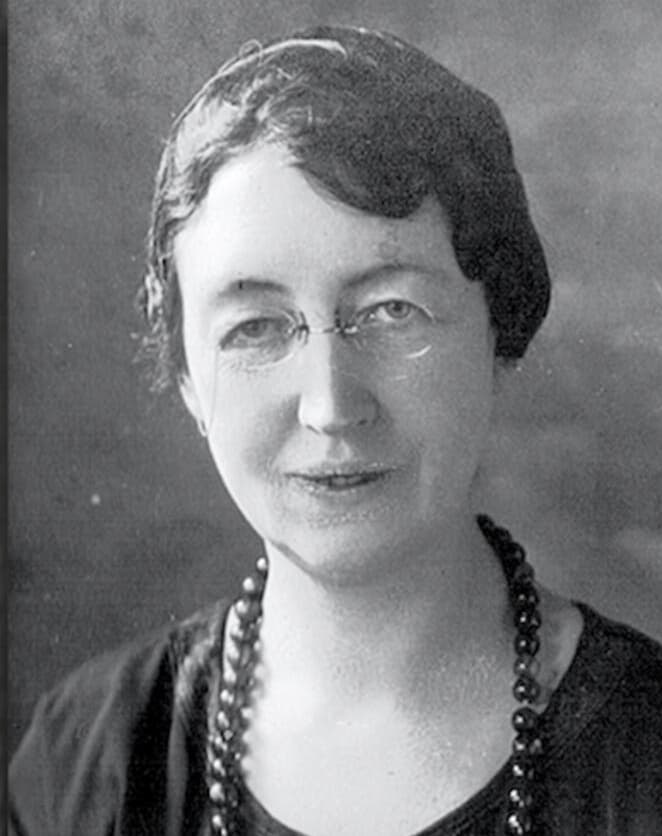 A photograph of Alice Ginnell